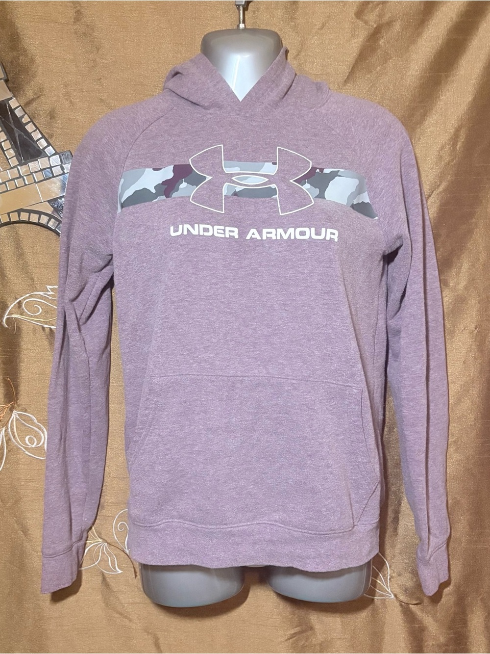 Under Armor Light Purple Girls Youth Large